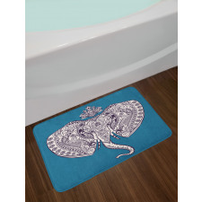 Ethnic Symbols Bath Mat