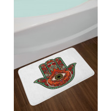 Vintage Boho Colorful Bath Mat