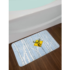 Attention Deer Bath Mat