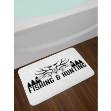 Vintage Emblem Bath Mat