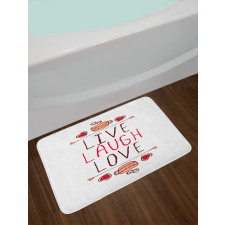 Teacup Cookies Bath Mat