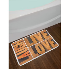 Life Message Bath Mat