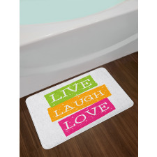 Vibrant Joyous Bath Mat