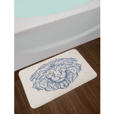 Animal Portrait Wildlife Bath Mat