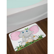 Garden Daisies Bath Mat