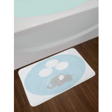 Balloons Baby Bath Mat