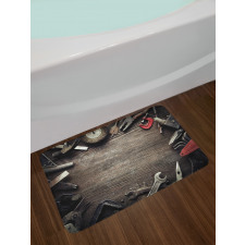 Grungy Tools Bath Mat