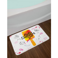 Hello Summer Bath Mat