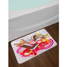 Flowers Deserts Bath Mat