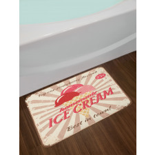 Homemade Ice Cream Bath Mat