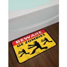 Fiction Humor Art Bath Mat