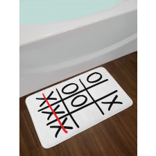 Popular Game Theme Pattern Bath Mat