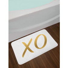 Happy Joyful Affection Art Bath Mat