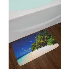 Sandy Coastline Surreal Bath Mat