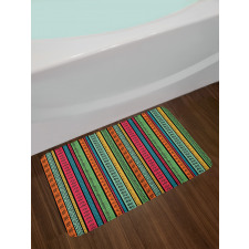 Native Borders Bath Mat