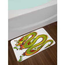 Retro Folk Myth Bath Mat