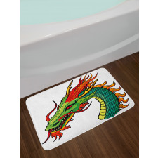 Monster Portrait Fantasy Bath Mat