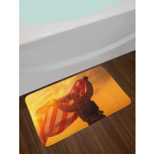 Victory Flag Bath Mat