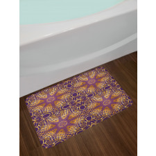 Boho Motif Bath Mat