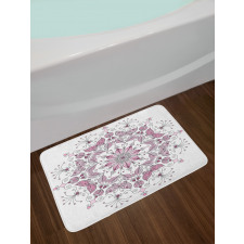 Pastel Lotus Bath Mat