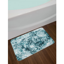 Abstract Retro Bath Mat