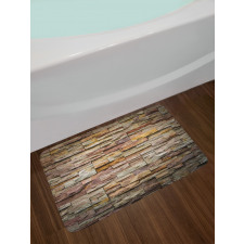 Urban Brick Slate Wall Bath Mat