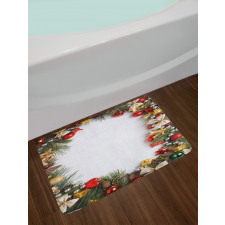 Dressed Xmas Tree Bath Mat