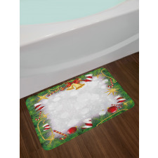 Night Xmas Eve Noel Bath Mat