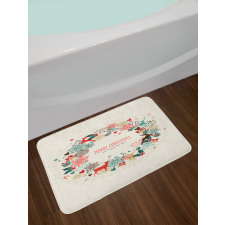 Vintage Garland Bath Mat