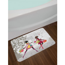 Retro Streets Urban Bath Mat