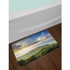 Sunrise Woodland Bath Mat