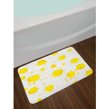 Random Splash Bath Mat