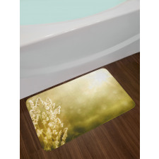 Scenic Autumn Meadow Bath Mat