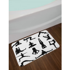 Asanas Forms Wellness Bath Mat