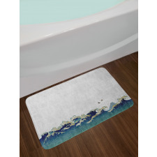 Aquatic Swirls Bath Mat