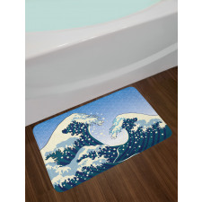 Ocean Wind Art Bath Mat