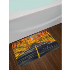 Rural Road Countryside Bath Mat