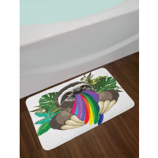 Indolent Jungle Animal Bath Mat