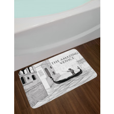 Canals Child Gondolier Bath Mat