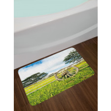 Green Meadow Bath Mat