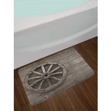 Old Carriage Bath Mat