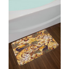 Tropical Bengal Toucan Bath Mat