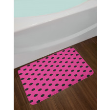 Pop Art Inspired Dots Bath Mat