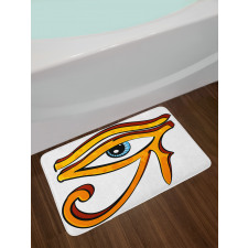 Eye Shape Egyptian Bath Mat