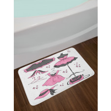 Cartoon Style Bath Mat