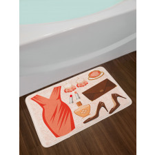 Fashion Dress Bath Mat