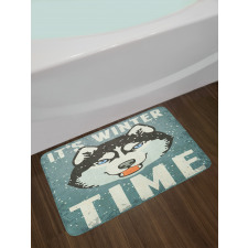 Retro Poster Bath Mat