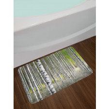 Late Summer Foliage Bath Mat