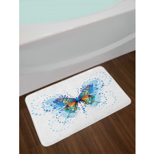 Curls Dots Bath Mat