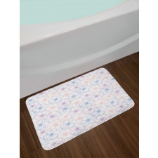 Pastel Petals Bath Mat